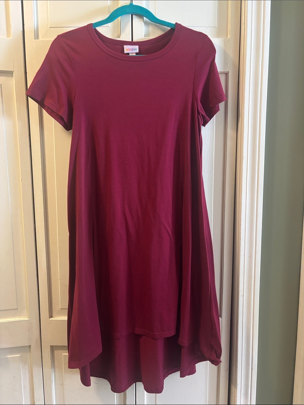 LuLaRoe Deep Berry Crewneck Top